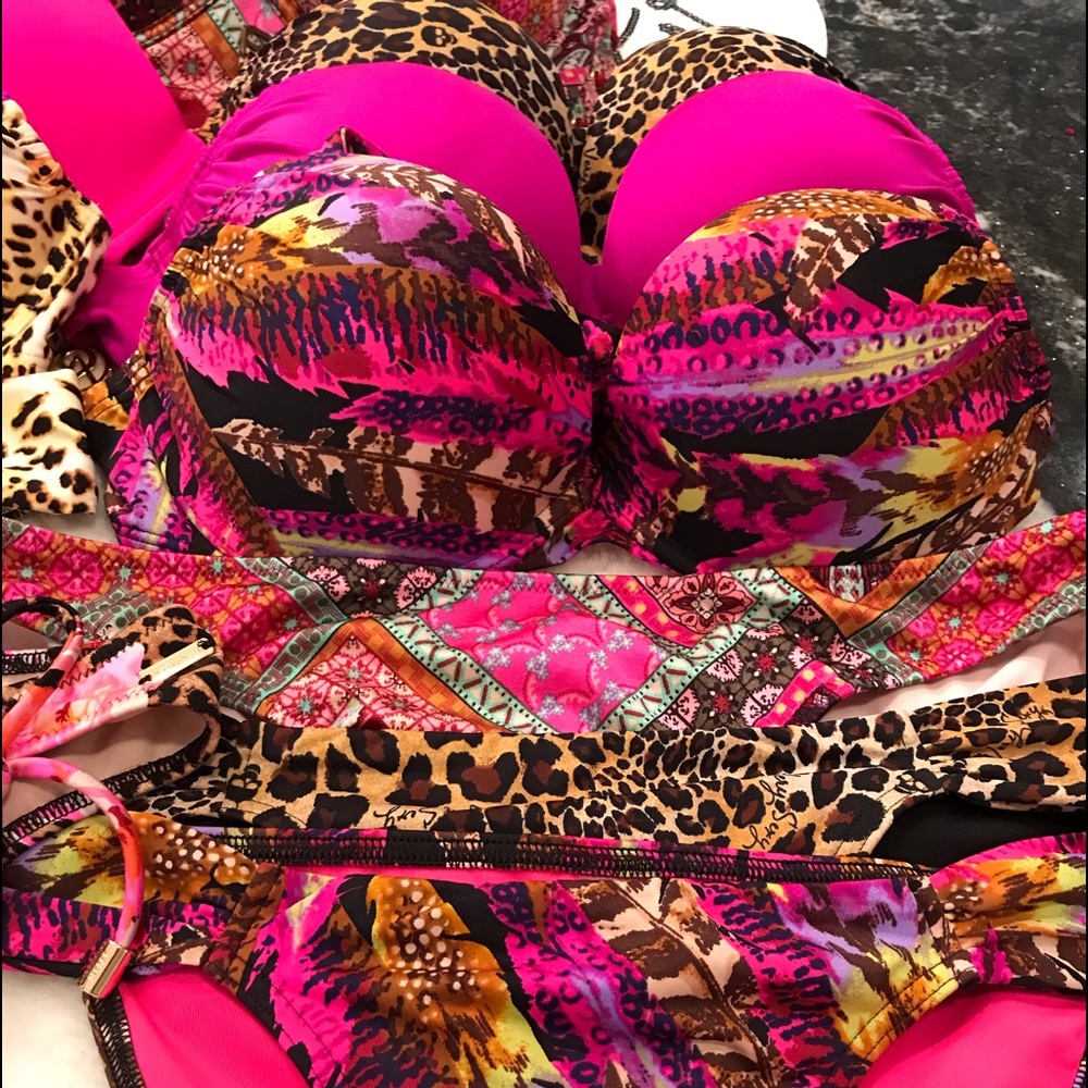 Lot of five 34B bombshells and matching bottoms S/M - Picture 4 of 16